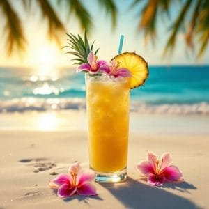 tropical craft cocktails Bahamas
